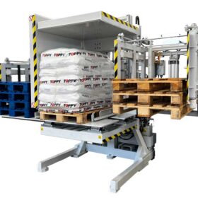 stationary pallet inverter