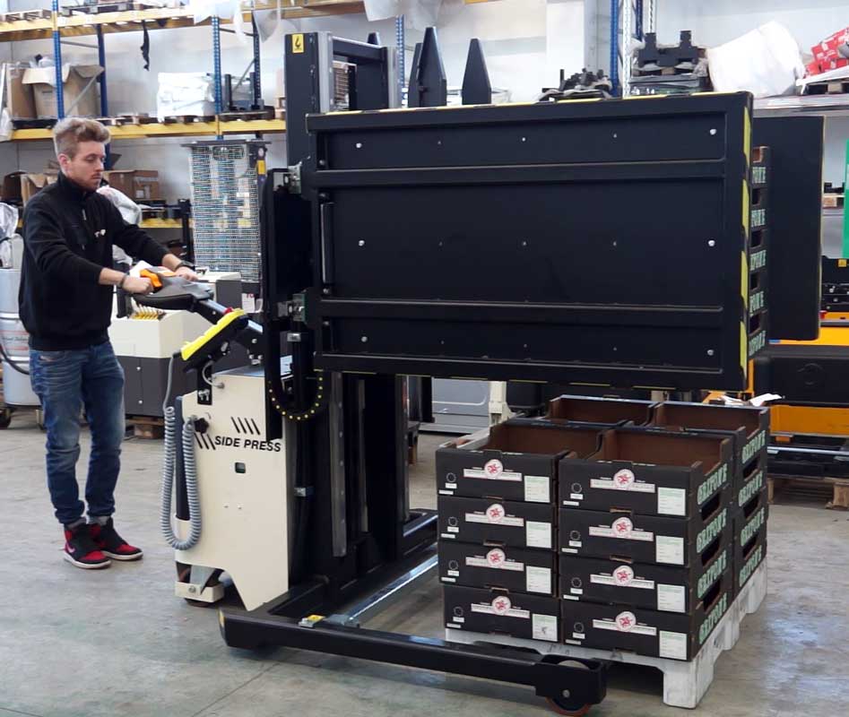 Layer picker pallet exchanger