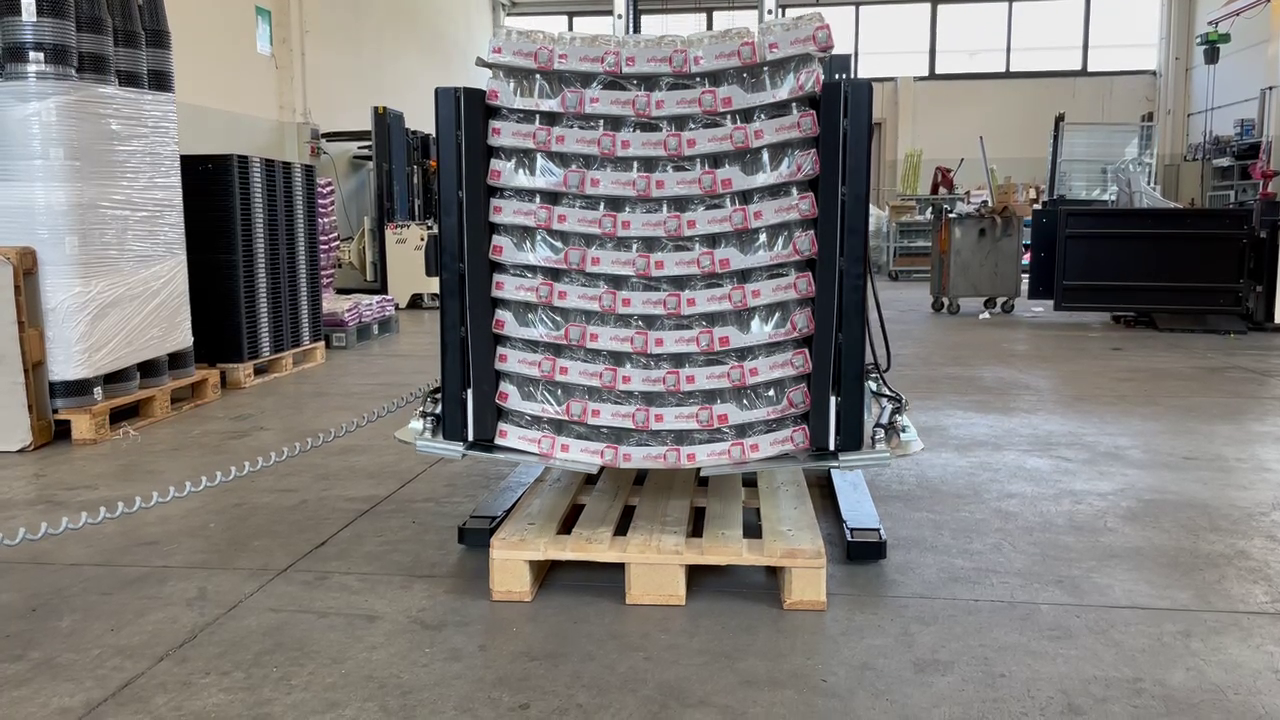 pallet handling pallet changer falcon wings