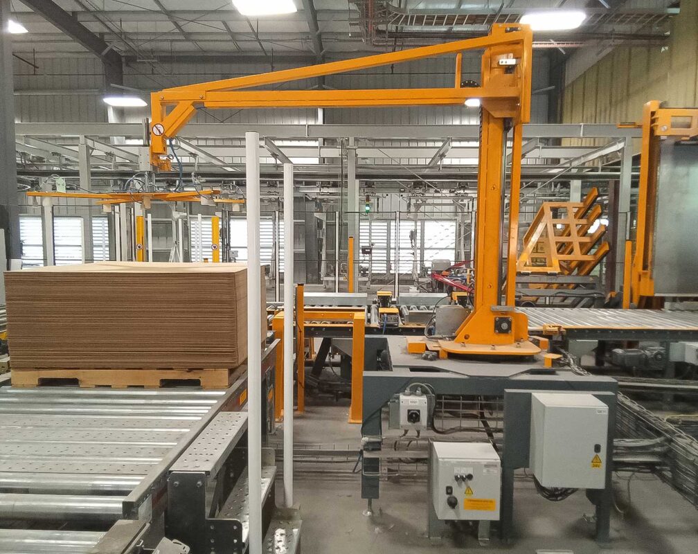slip-sheets forklift handling in usa