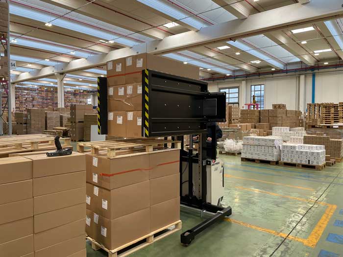 Carton Clamp Forklift Attachment - Safe Product Handling