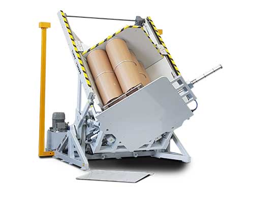 Image of a 120 Pallet Tipper V-Shape