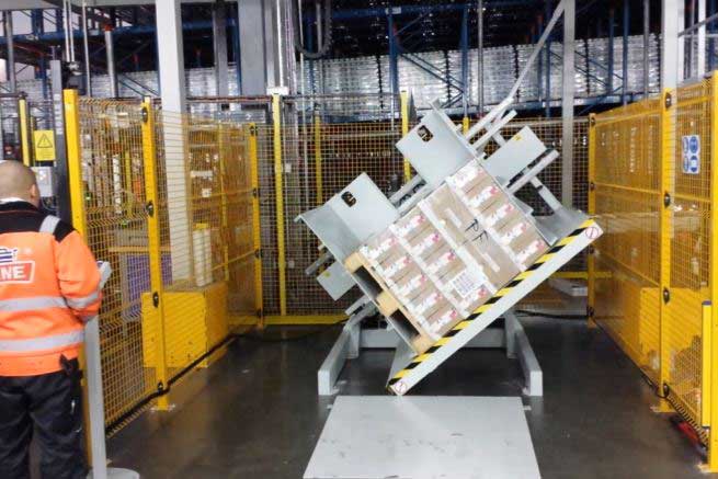 Heavy-duty pallet inverter models for maximum efficiency