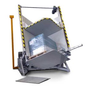 Photo of a 120 Pallet Tipper V-Shape in a warehouse