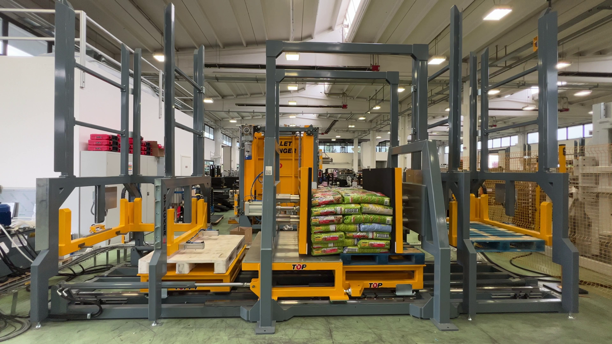 Automated Pallet Changer System in Action