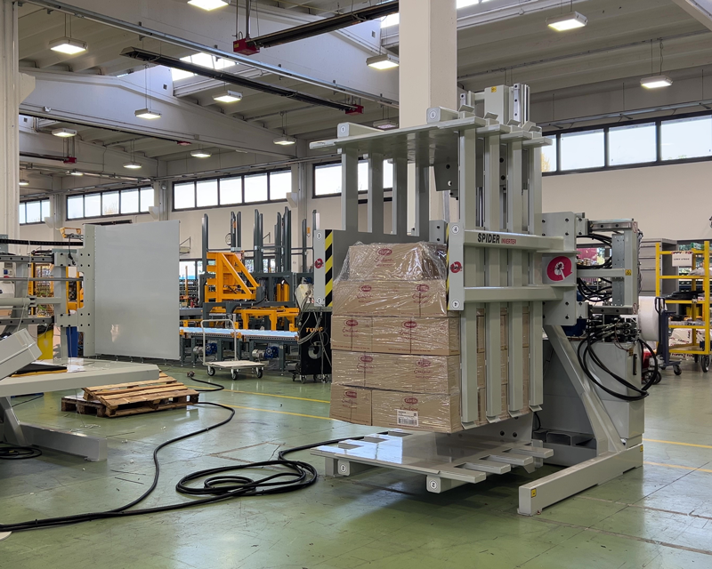 Advanced Toppy Spider Inverter for seamless pallet transitions.