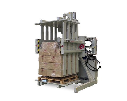 Toppy Spider Inverter efficiently rotates and replaces pallets, enhancing warehouse operations.